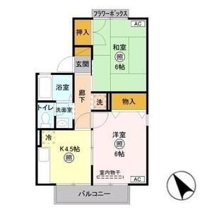 2K 間取り図