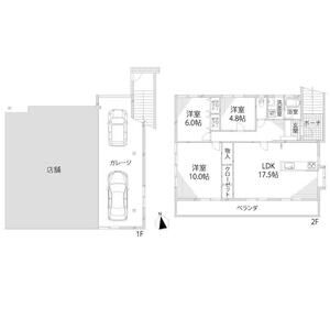 3LDK 間取り図