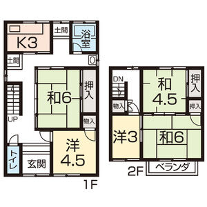 5K 間取り図