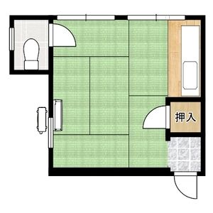 ワンルーム 間取り図