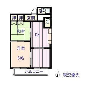 3DK 間取り図