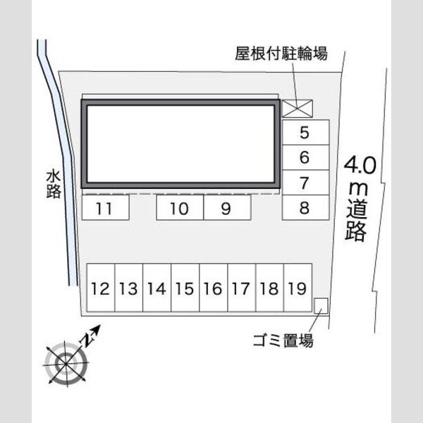 レオパレスイナリⅡ 室内写真1