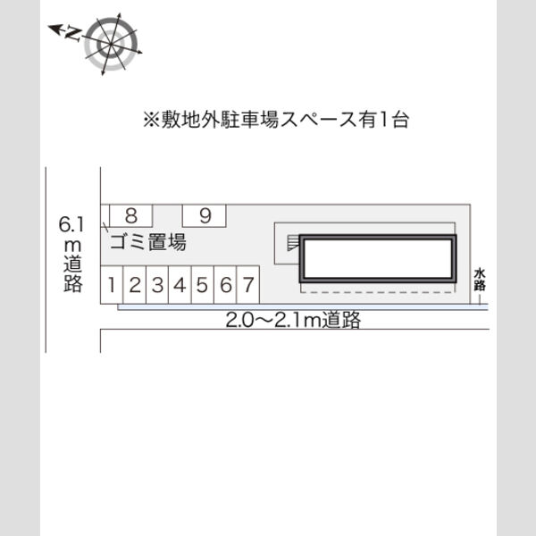 レオパレス和田Ⅱ 室内写真1