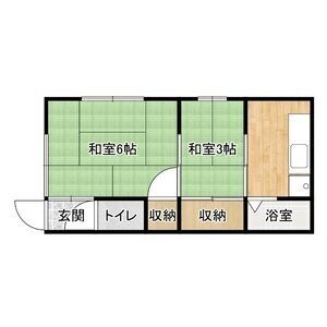 2K 間取り図