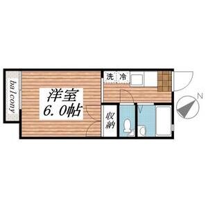ワンルーム 間取り図