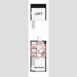 ワンルーム 間取り図