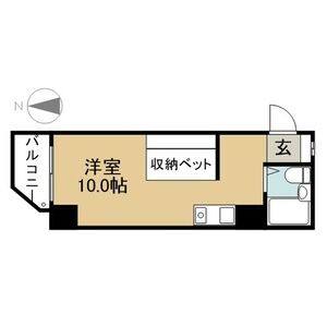 ワンルーム 間取り図