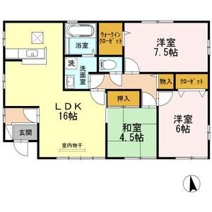 3LDK 間取り図