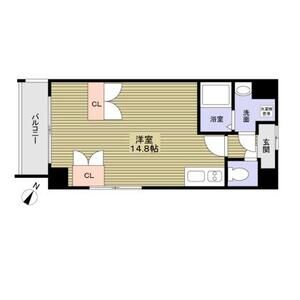 ワンルーム 間取り図
