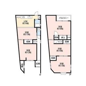 5LDK 間取り図