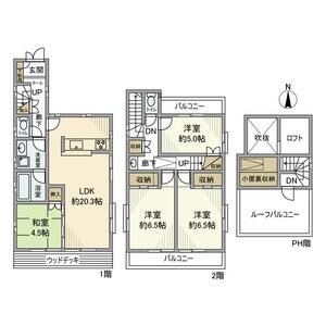 4LDK 間取り図