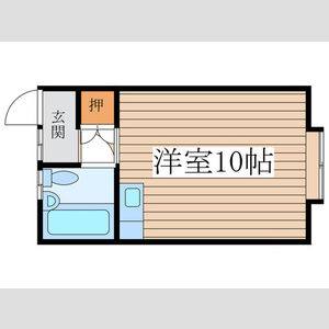 ワンルーム 間取り図