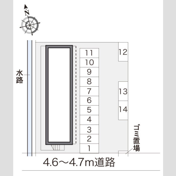 レオパレス福田 室内写真1