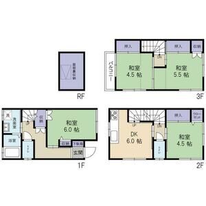 4DK 間取り図