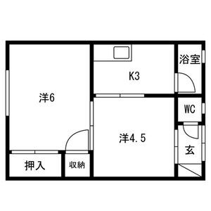 2K 間取り図