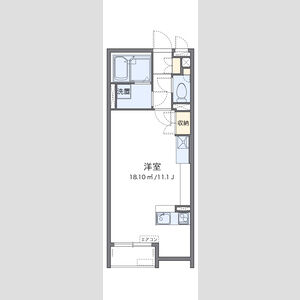 ワンルーム 間取り図