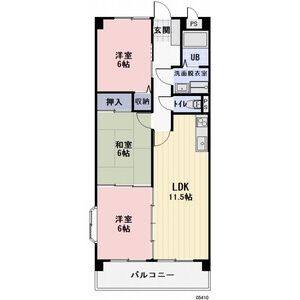3LDK 間取り図