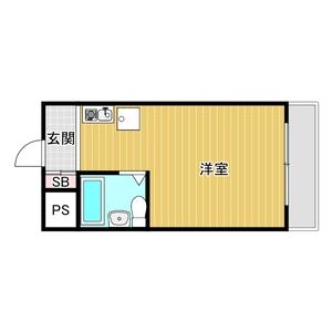 ワンルーム 間取り図