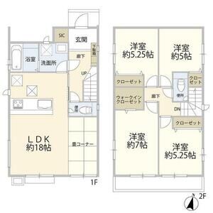 4LDK 間取り図