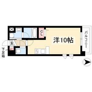 ワンルーム 間取り図