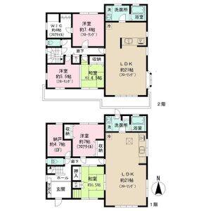 5LDK 間取り図
