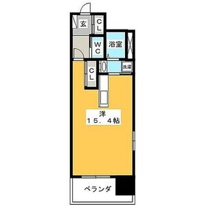ワンルーム 間取り図