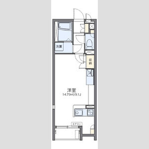 ワンルーム 間取り図