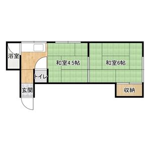 2K 間取り図