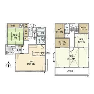 3LDK 間取り図