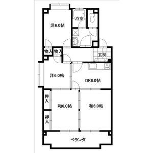 4DK 間取り図