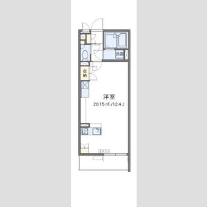 ワンルーム 間取り図