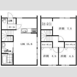3LDK 間取り図