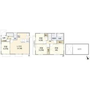 4LDK 間取り図