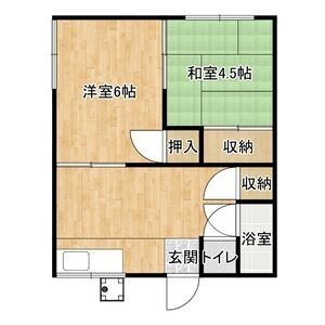 2K 間取り図