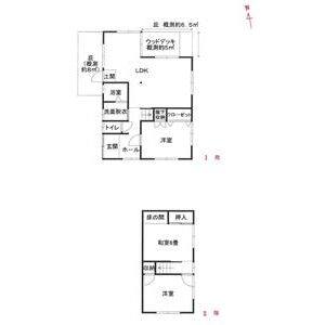 3LDK 間取り図