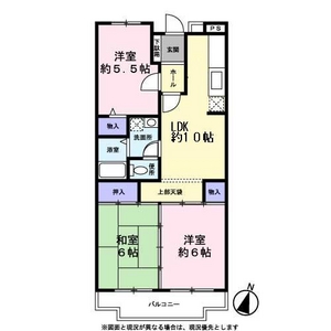 3LDK 間取り図