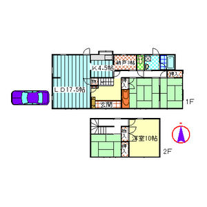 4LDK 間取り図
