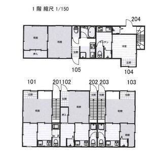 2K 間取り図