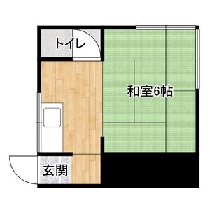 ワンルーム 間取り図