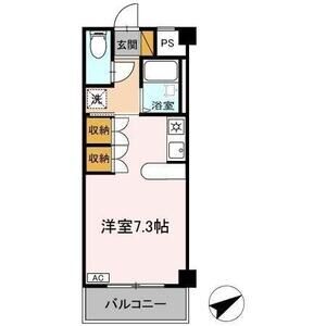 ワンルーム 間取り図