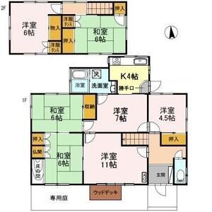 戸建て 間取り図