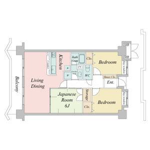 3LDK 間取り図
