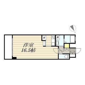 ワンルーム 間取り図