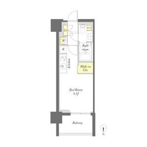 ワンルーム 間取り図