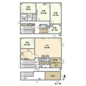 5LDK 間取り図