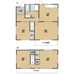 4DK 間取り図