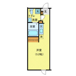 ワンルーム 間取り図