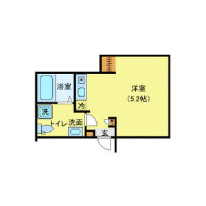 ワンルーム 間取り図