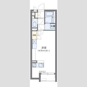 ワンルーム 間取り図
