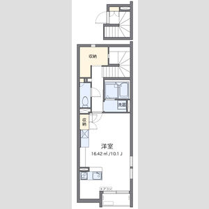 ワンルーム 間取り図